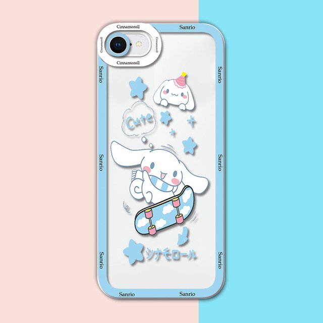 For iphone 6 6S Plus Phone Case Sanrio Pachacco Soft Cover Fundas Transparent Bumper For iphone 6Plus 6S+ Coque Shockproof Shell