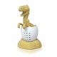 thumbnail image 1 of Juego de té de hierbas reutilizable de silicona con infusor de té de dinosaurio (amarillo) Likrtyny Libre de BPA, 1 of 3