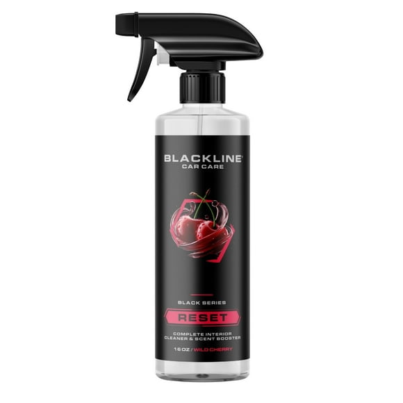 Limpiador de interiores Blackline Reset limpia profundamente y desodoriza