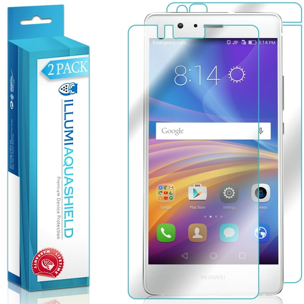 2x Illumi Aquashield Front Back Panel Protector For Huawei P9 Lite Walmart Com