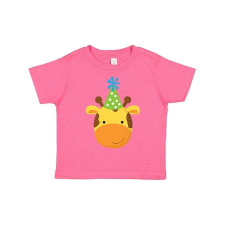 

Inktastic Giraffe Jungle Birthday Gift Toddler Boy or Toddler Girl T-Shirt