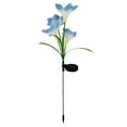 thumbnail image 2 of Harpi Solar Lights Outdoor Clearance, Solar Flowers Lights Outdoor Garden, Waterproof Decorative Lights with 4 Lily Flowers, Color Changing LED Solar Powered Landscape Lights for Yard Garden Patio, 2 of 8