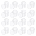 thumbnail image 4 of Miangastore Plastic Containers for Food Storage Round Clear 20Pcs 7X7In, 4 of 8