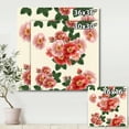 thumbnail image 4 of Designart ' Ancient Red Roses ' Traditional Canvas Wall Art Print, 4 of 4