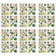 thumbnail image 2 of St Patrick's Day Theme Stickers Water Transfer Printing Car Decoration Green 20Pcs, 2 of 3