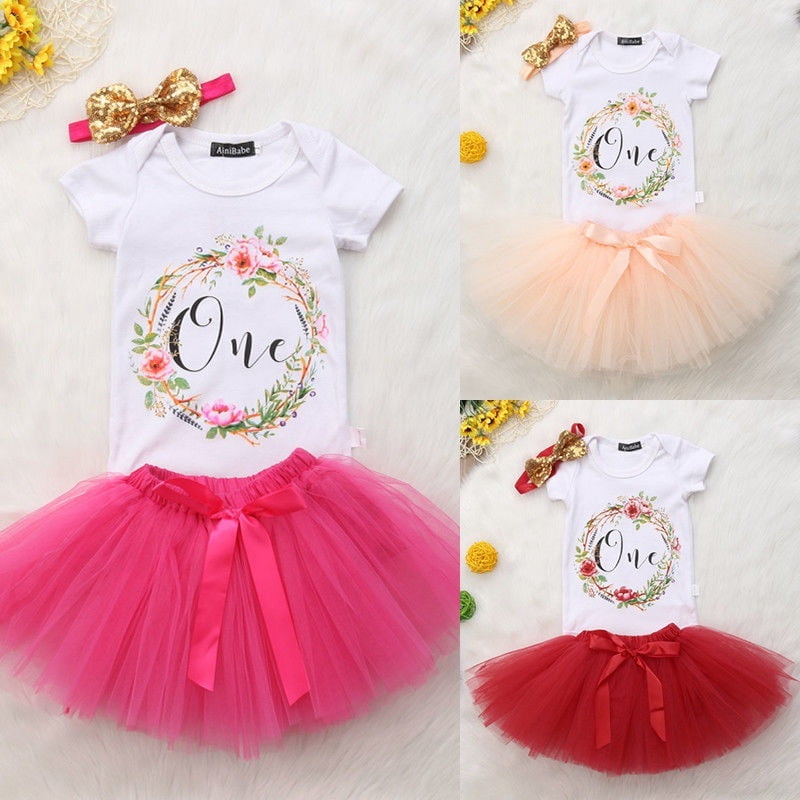 girls birthday tutu