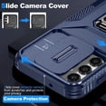 thumbnail image 4 of Funda para GANGXUN Samsung Galaxy A14 5G - Soporte metálico, Función magnética, Azul, 4 of 5