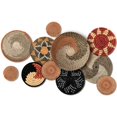 thumbnail image 1 of Cesta de pared para decoración con diseño de topo bohemio, 11 unidades, 1 of 7