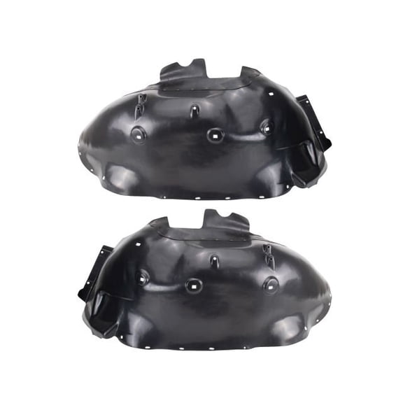 Front Fender Liner Set 2 Piece - Compatible with 2011 - 2014 Chevy Silverado 2500 HD 2012 2013