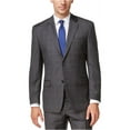 thumbnail image 2 of Shaquille O'neal Mens Professional Two Button Blazer Jacket, Grey, Big & Tall, 50 Regular, 2 of 2