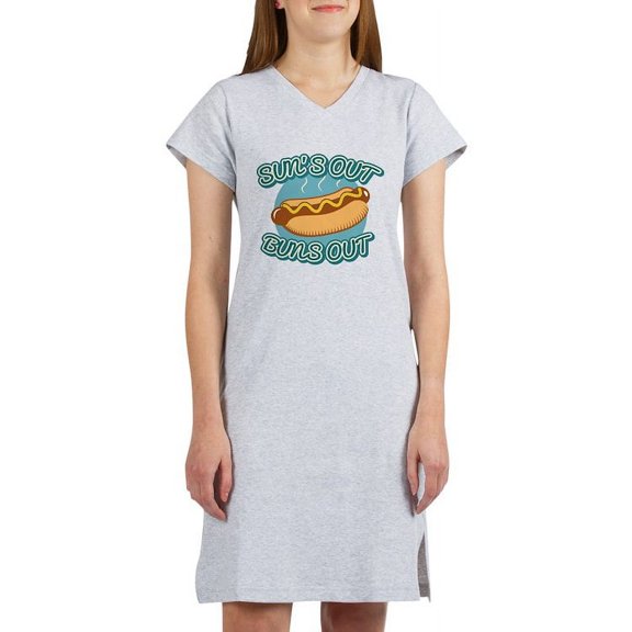 CafePress - Sun's Out Buns Out - Women's Nightshirt