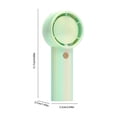 thumbnail image 3 of Miniventilador de mano sin aspas con batería recargable por USB, ventilador personal ligero y portátil para viajes, oficina, hogar y uso al aire libre, disponible en múltiples colores., 3 of 6