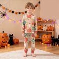 thumbnail image 5 of TOWED22 Toddler Girls Boys Halloween Pumpkin Pajamas Cotton Pjs for Boy Jammies Little Kids Sleepwear Clothes Sets(Red,2-3 Y), 5 of 9