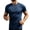 Navy 1, variant on Cmfcve Men’s Plus Size Compression Shirts Short Sleeve Cool Dry T Shirts Athletic Workout Base Layer Undershirt Tops