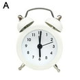 thumbnail image 4 of SharkTRUE Retro Loud Alarm Clock Double Bell Mechanical Key Wound Pointer Silent Alarm Night P8A4 Decor Light Clock Cl Clocks Bedside, 4 of 9