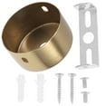 thumbnail image 1 of Minkissy Bases For Non Electric Lamps Iron Round Golden 1 Set, 1 of 4