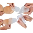 thumbnail image 5 of ToBeInStyle Women's Reusable Velcro and Adhesive Angel Wing Bra - Beige - A-Cup, 5 of 7