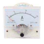 Ampèremètre AC 0-15A analogique analogique ampèremètre Panneau indicateur mesure des courants