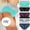 Multi-color, variant on HUPOM Womens Cotton Underwear Panties In Clothing Bikini Leisure Tie Banded Waist Multi-color M