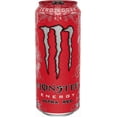 thumbnail image 6 of Monster Zero Ultra Variety: Zero Ultra, Ultra Red, Ultra Violet, Ultra Blue, Sunrise, Paradise, Rosa, Fiesta, 16 Ounce (Pack Of 16) And Stinger Orange Blossom Chews, 6 of 8