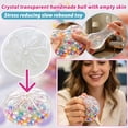 thumbnail image 5 of 10Pcs Clear Skin DIY Dumpling Squishy Stress Ball Bulk Making Kit for Classroom Rewards and Creative Holiday Party Favors, 5 of 6