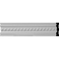 thumbnail image 1 of Ekena Millwork MLD04X00OS 4 in. H x .75 in. P x 96 in. L Oslo Rope Chair Rail or Casing Moulding, 1 of 1