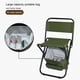 thumbnail image 5 of Silla plegable para exteriores con bolsa térmica para acampar y hacer senderismo. Taburete compacto para pescar. Silla de pesca con bolsa térmica de tela doble para pescar, playa, acampar, familia y e, 5 of 7
