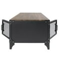 thumbnail image 4 of Furniture of America Edam Industrial Metal Storage Coffee Table in Sand Black, 4 of 7