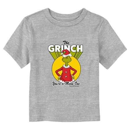 

Toddler s Dr. Seuss Grinch You’re a Mean One Graphic T-Shirt