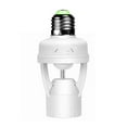 thumbnail image 1 of Smart Infrared Motion Sensor Light Socket, Innovative Outdoor Indoor Garage Lighting With Adjustable Duration Sensitivity, 1 of 5