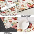thumbnail image 3 of Pioneer Flower Floral Print Pattern Kitchen Rug Mat,Kitchen Runner Rugs Non Skid Washable,Decorative Kitchen Floor Mats for Kitchen,Sink,Laundry,17"X47", 3 of 5