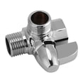 thumbnail image 3 of Three-Way Shower Diverter, 3-Way Brass  Diverter G1/2" T Shape Adapter Valve For Shower Arm Mounted, 3 of 8