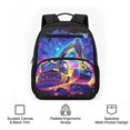 thumbnail image 6 of Jeiento Excavator Toddler Backpack for 2-5 Year Old Kids, 13.5 Inch Preschool Bag for Boys & Girls, Lightweight Bookbag with 2 Front Pockets, 6 of 7