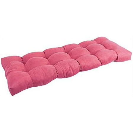 

Microsuede Tufted Bench Cushion 46 x 19 Bery Berry