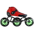 thumbnail image 1 of Atom Luigino Strut 3 Wheel Indoor Inline Skate Package (Boom Indoor 110mm XFirm, 7, Red, SWISS), 1 of 2