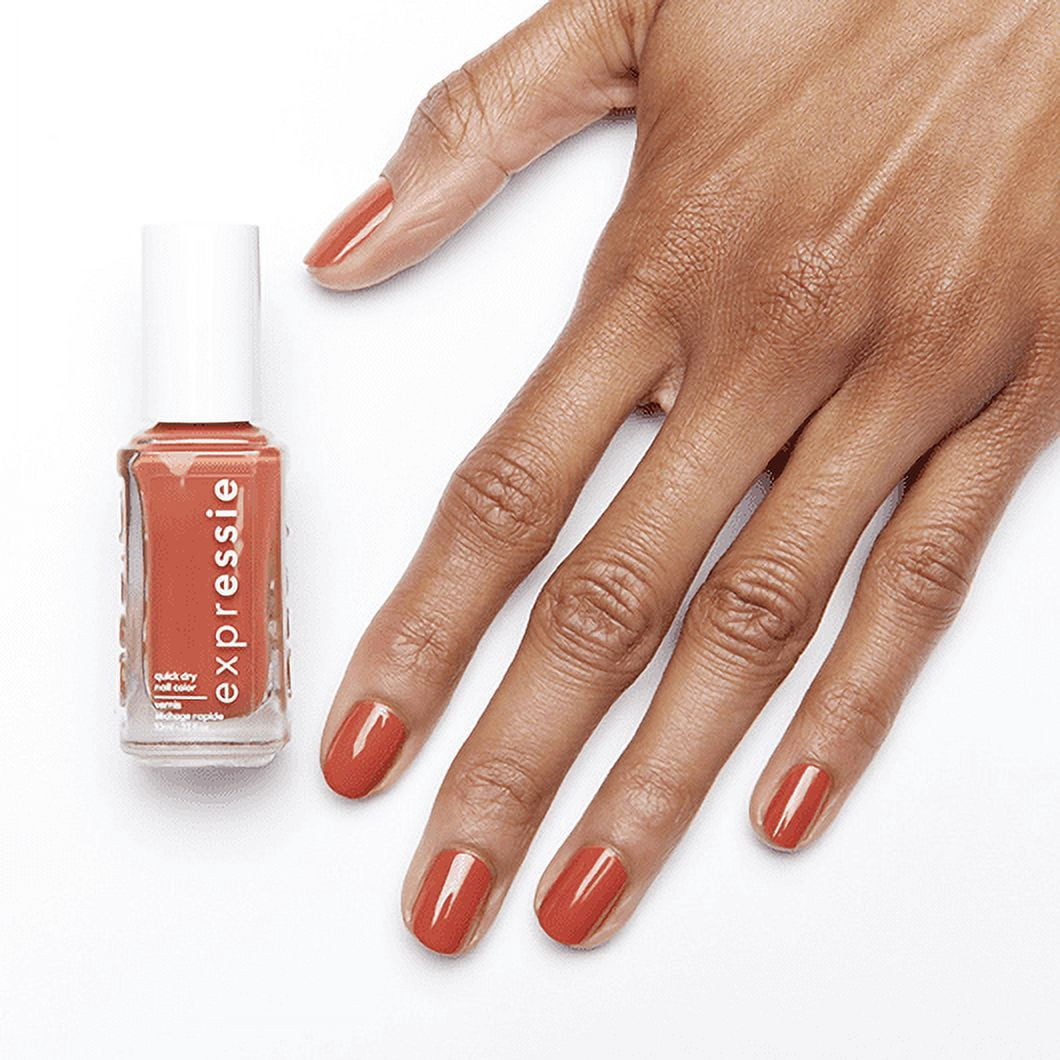 essie Expressie Quick Dry Nail Polish, In a Flash Sale, Burnt Orange, 0.33 fl oz Bottle