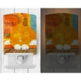thumbnail image 2 of Caroline's Treasures 6010CNL Big Orange Cat Welcome Ceramic Night Light, 6x4x3", multicolor, 2 of 2