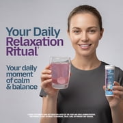 Probiogen Chill Biotic Effervescent Probiotic Supplement Drink Pre Pro Postbiotic + Ashwagandha for Stress Relief & Relaxation, 30 Day Supply