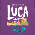 thumbnail image 3 of Luca -  Coastal Sea Monster - Toddler And Youth Short Sleeve Graphic T-Shirt, 3 of 6