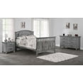 thumbnail image 3 of Oxford Baby Willowbrook 2-Drawer Nightstand, Graphite Gray, 3 of 5