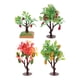 thumbnail image 1 of 4 piezas de simulación de árbol frutal, modelo de árbol frutal falso, decoración de micropaisaje, 1 of 7
