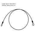 thumbnail image 3 of Cergrey Stainless Steel Cable Lock,Cycling Sports Stainless Steel Security Loop Cable Bicycle Scooter Lock,Security Loop Cable Lock, 3 of 8