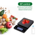 thumbnail image 3 of Yeacher Food Nutrition Scale Food Kitchen Scale BT Digital Kitchen Scale with Nutritional Calculator and, 3 of 8