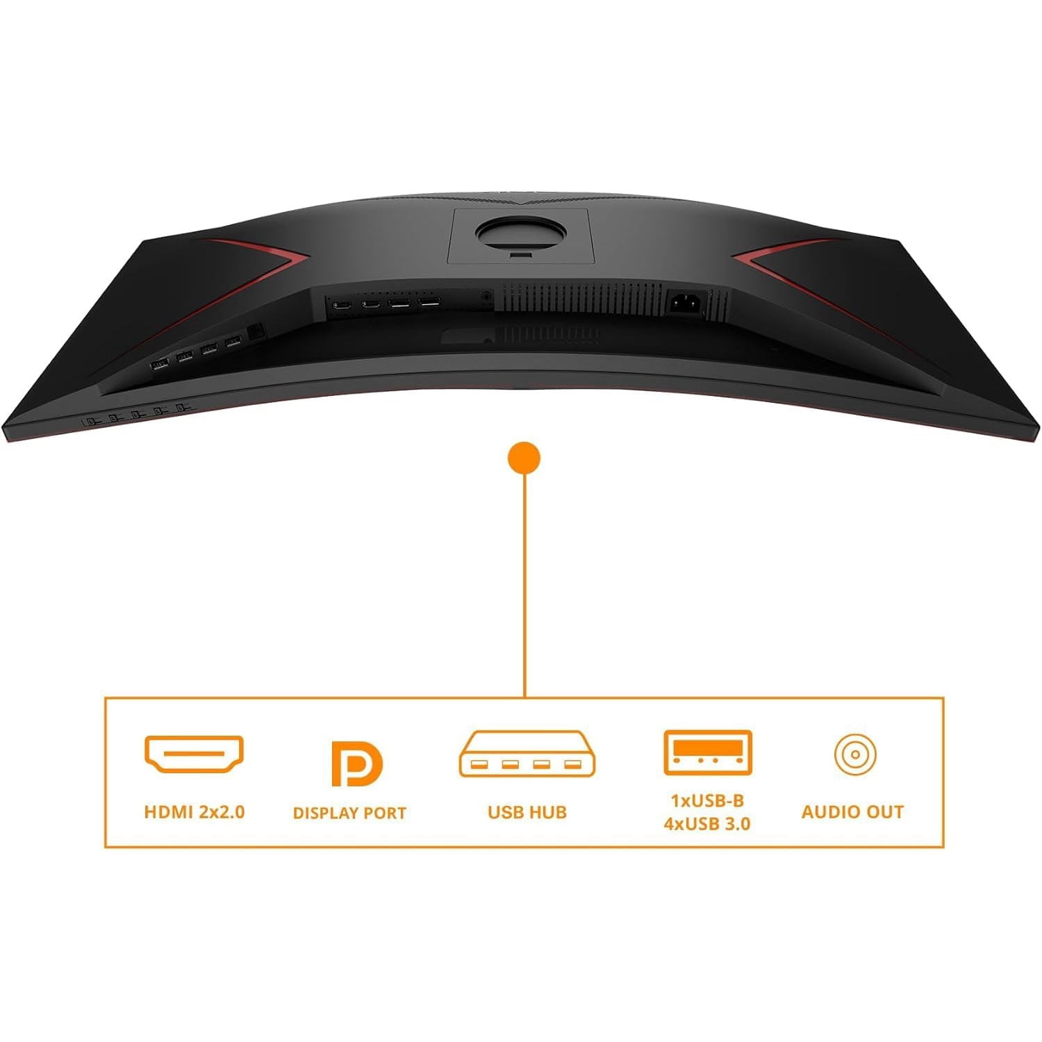 Restored AOC 34" CU34G2XP/BK Gaming Monitor -WLED Curved Monitor - 180Hz Refresh Rate, 5ms Response Time,Black (Refurbished)
