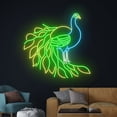 thumbnail image 4 of Handmadetneonsign Peacock Neon Light, Peacock Led Light, Peacock Led Sign, Home Decor, 4 of 5