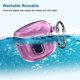 thumbnail image 2 of Carcasa Rígida PC Transparente Con Mosquetón para Tune Flex 2023 (púrpura), 2 of 9