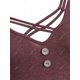 thumbnail image 3 of Camiseta del panel de encaje del botón de crisscross Rosegal Mangas largas de talla grande, 3 of 5