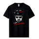 thumbnail image 2 of Camiseta de manga corta para hombre, camisa informal con estampado de Heisenberg, 100% algodón, 2 of 5