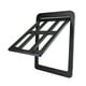 thumbnail image 4 of Puerta con puerta para gatos, puerta para mascotas para perros, para interior y exterior, puerta con mosquitera. Negro, 4 of 9
