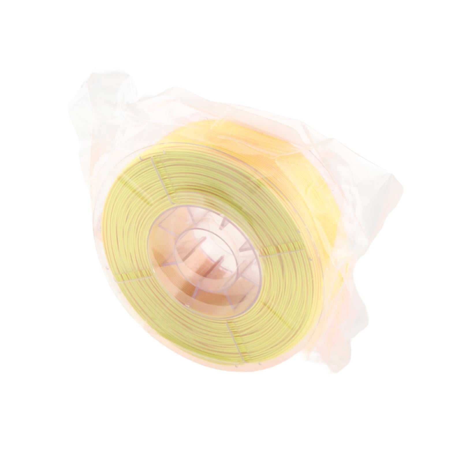 Wzmzjy Pla Filament Easy Use 1.75mm dimensional Accuracy Double Tri Color Option High Yellow and Pink